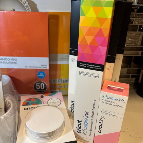 Cricut heat transfer ink, mugs, pens, paper, coasters, rubber sublimation - Picture 5 of 17